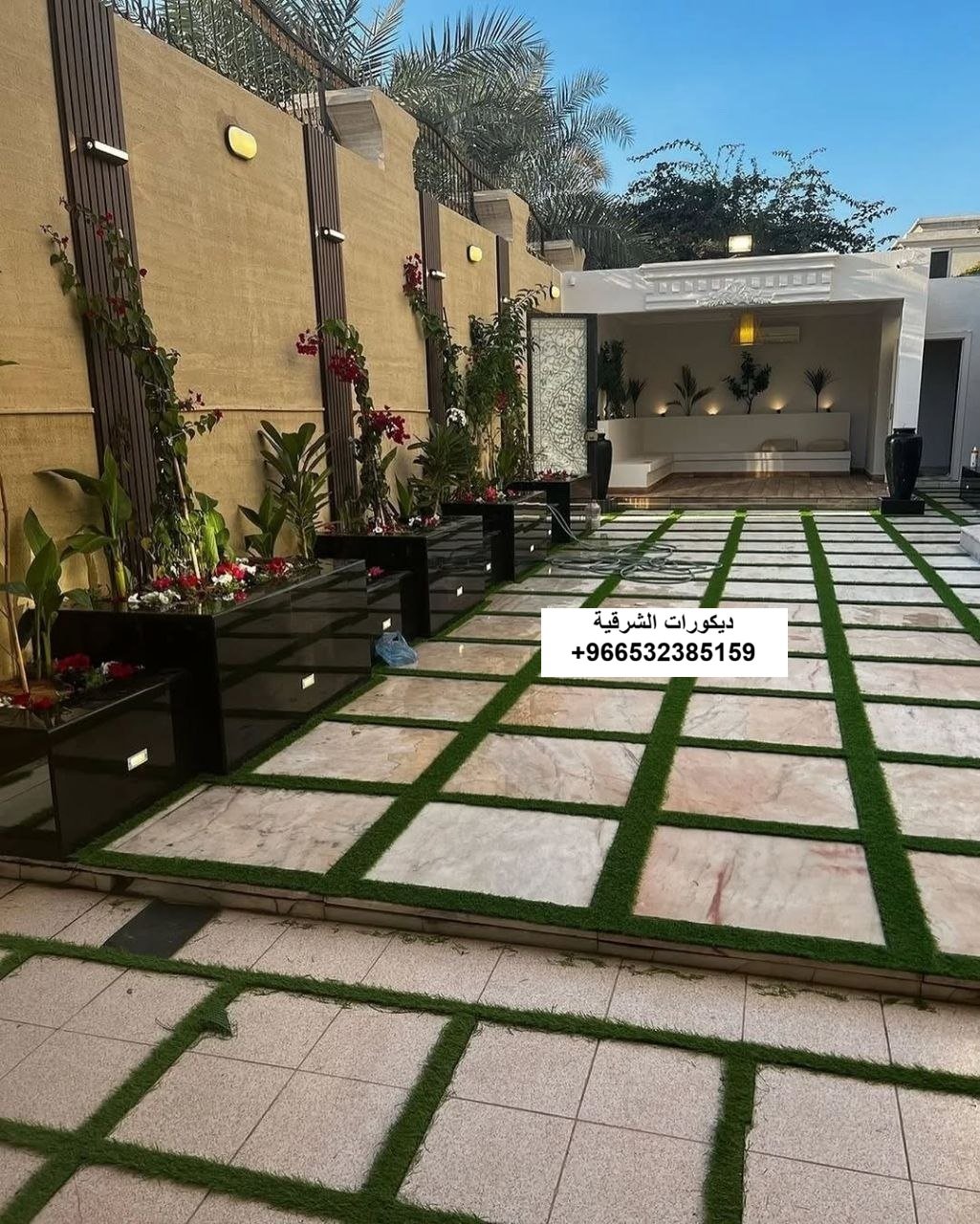 مقال تنسيق ديكور الحدائق والجلسات الخارجية في سيهات والقطيف — ديكور وتشطيب في المنطقة الشرقية — ديكورات الشرقية