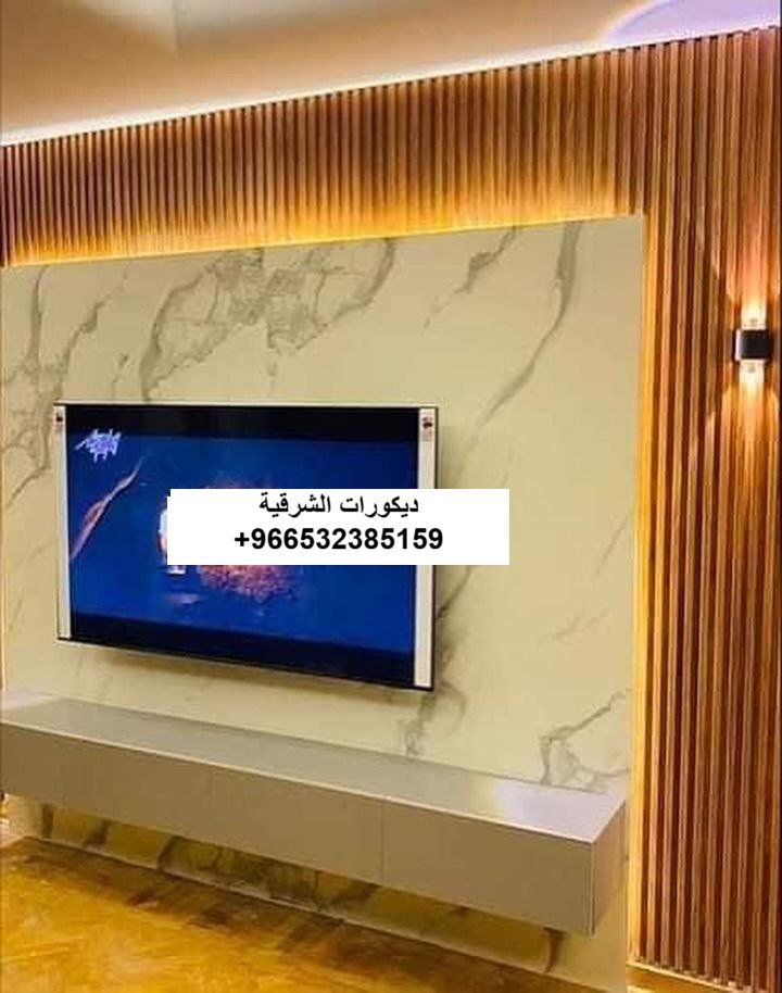 بديل الخشب غرفة نوم رئيسية في الظهران — ديكورات الشرقية — عمل 3