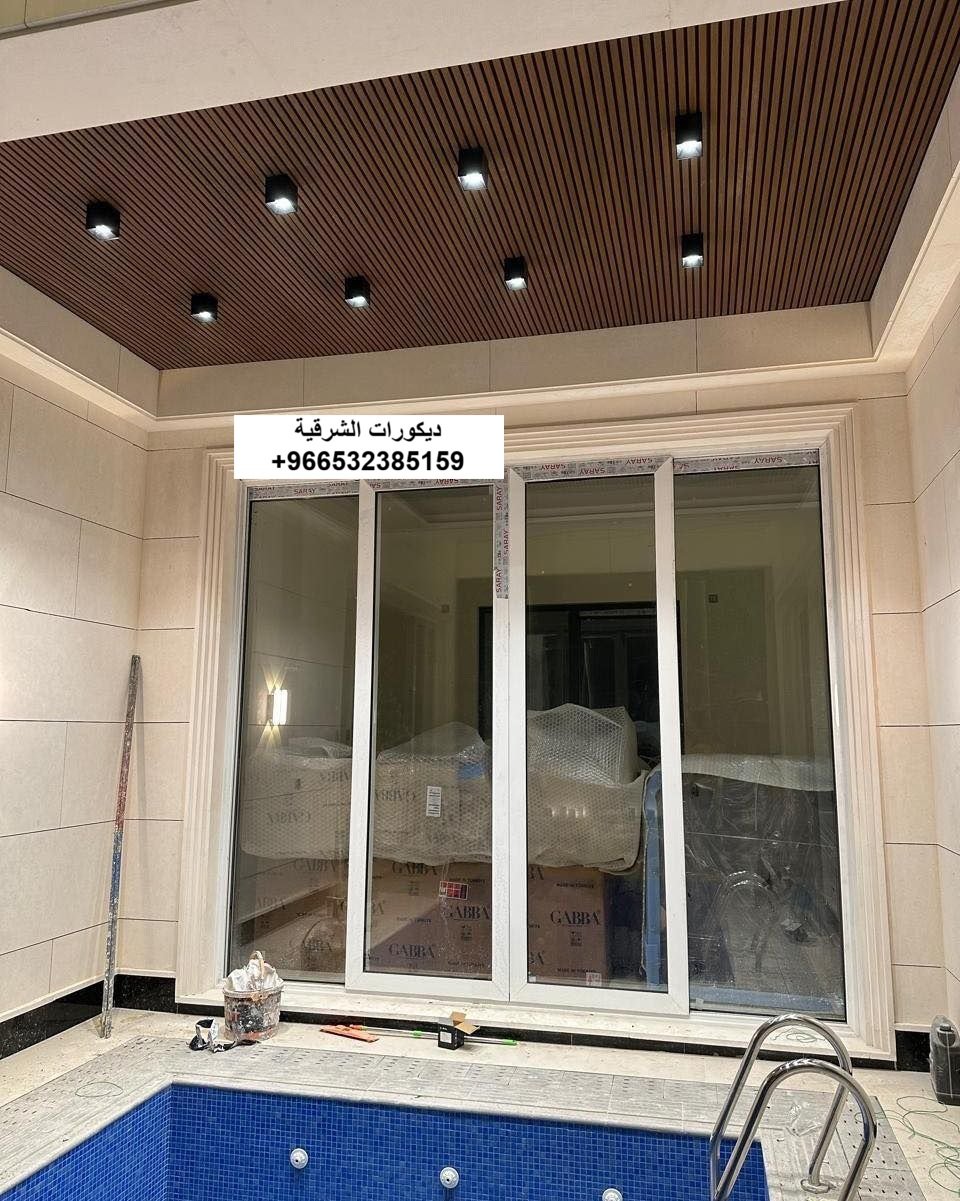 بديل الخشب مكتب منزلي في الدمام — ديكورات الشرقية — عمل 36