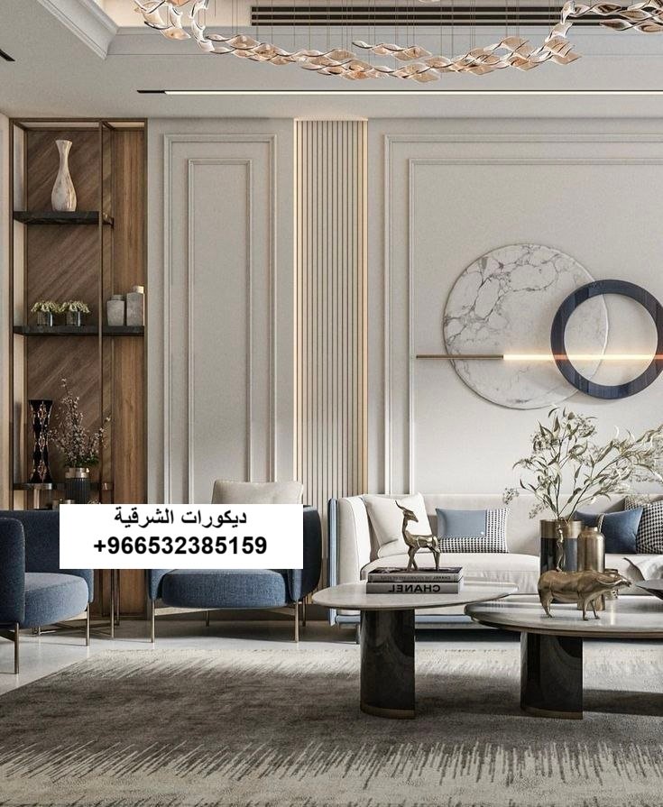 ديكورات فوم دور مكتبي في سيهات — ديكورات الشرقية — عمل 26