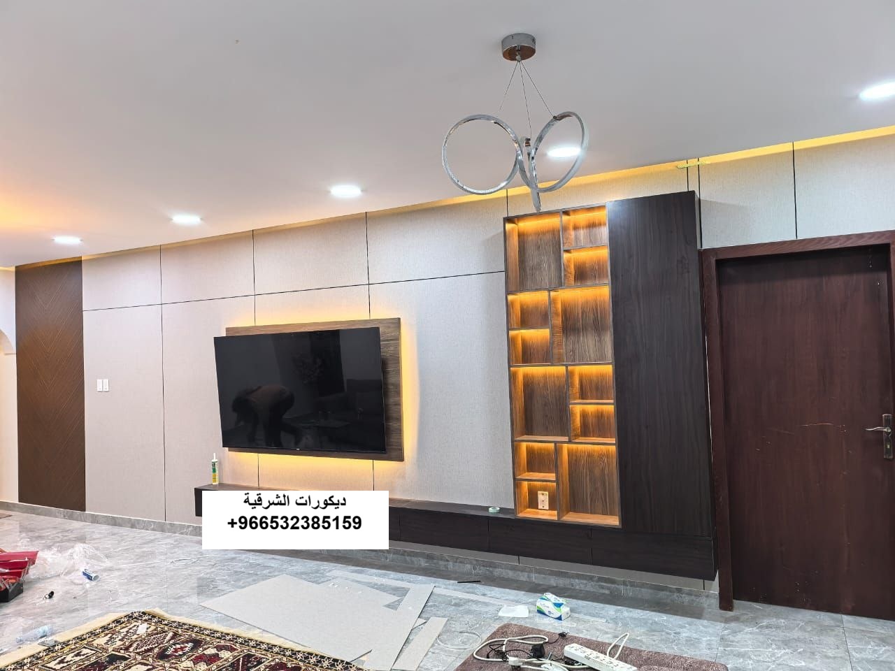 ديكورات شيبورد ممر دخول في عنك — ديكورات الشرقية — عمل 20