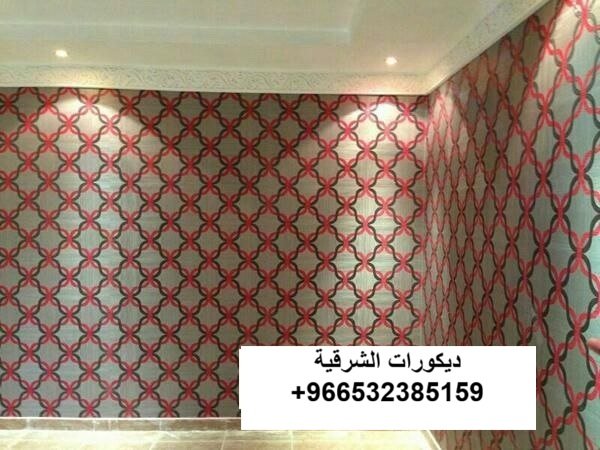 ورق جدران مجلس رجال في الدمام — ديكورات الشرقية — عمل 1