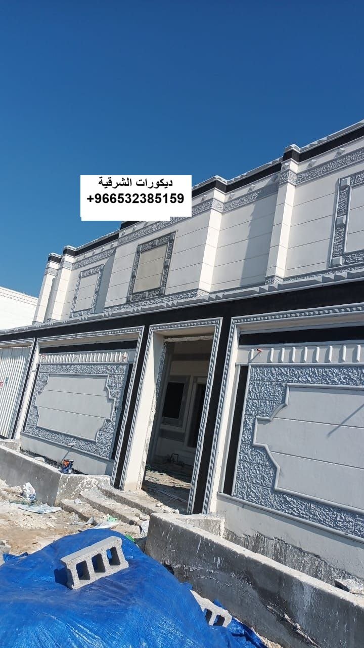 اصباغ خارجية استراحة في عنك — ديكورات الشرقية — عمل 13